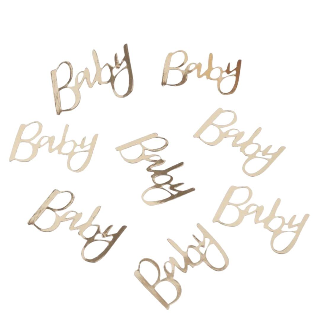 Gold 'Baby' Confetti