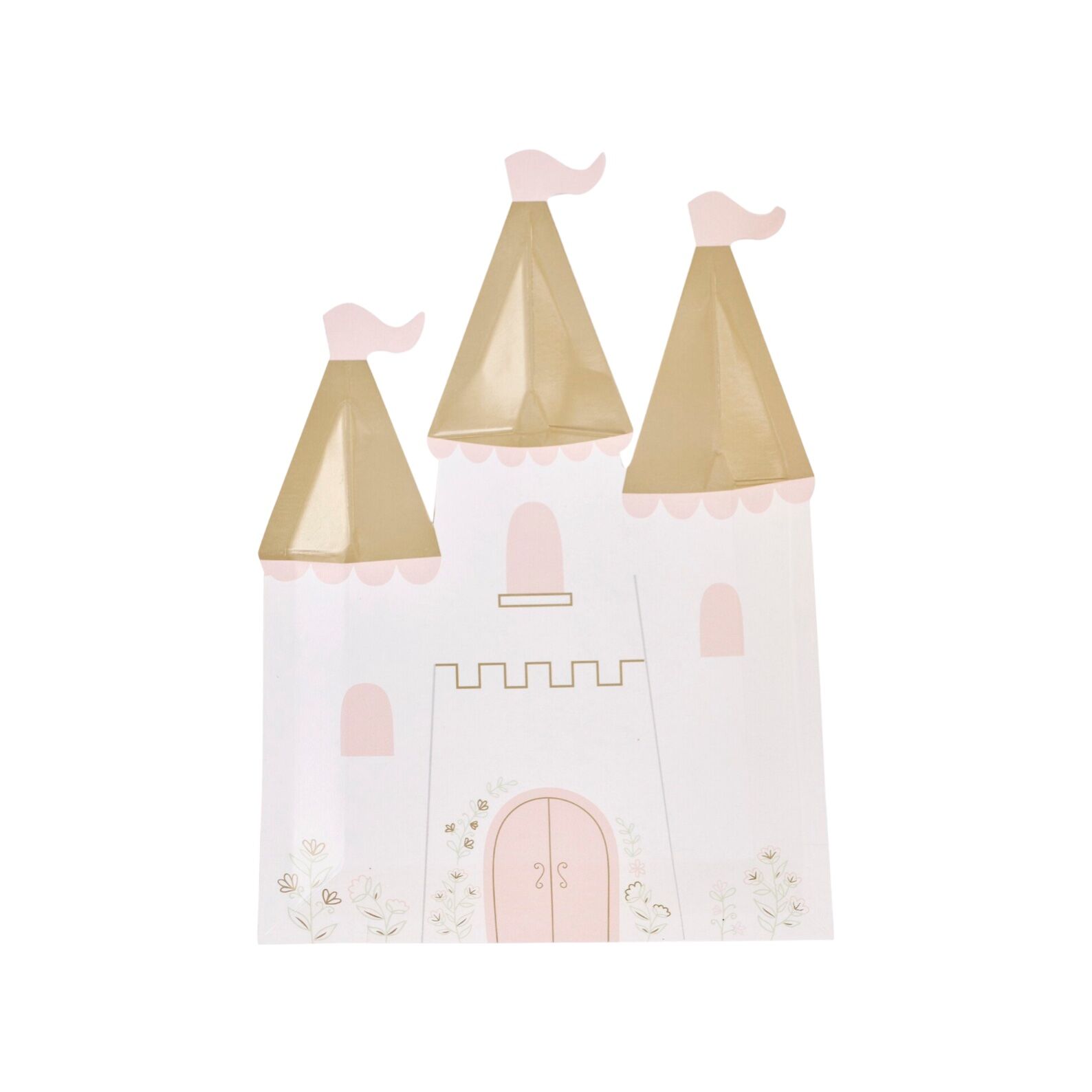 Princess Castle Paper Plates