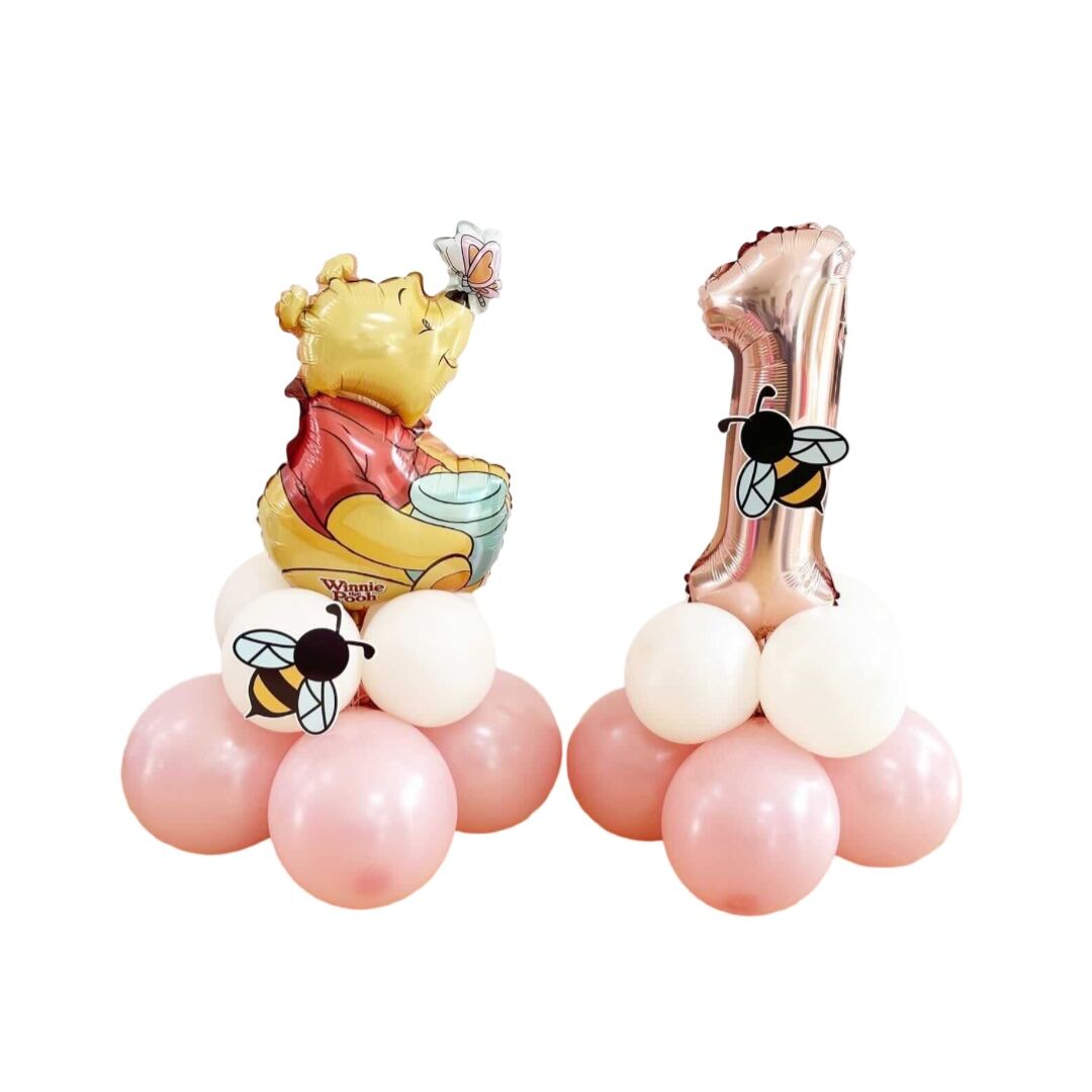 DIY Mini Licensed Winnie Pooh Balloon Sculptures