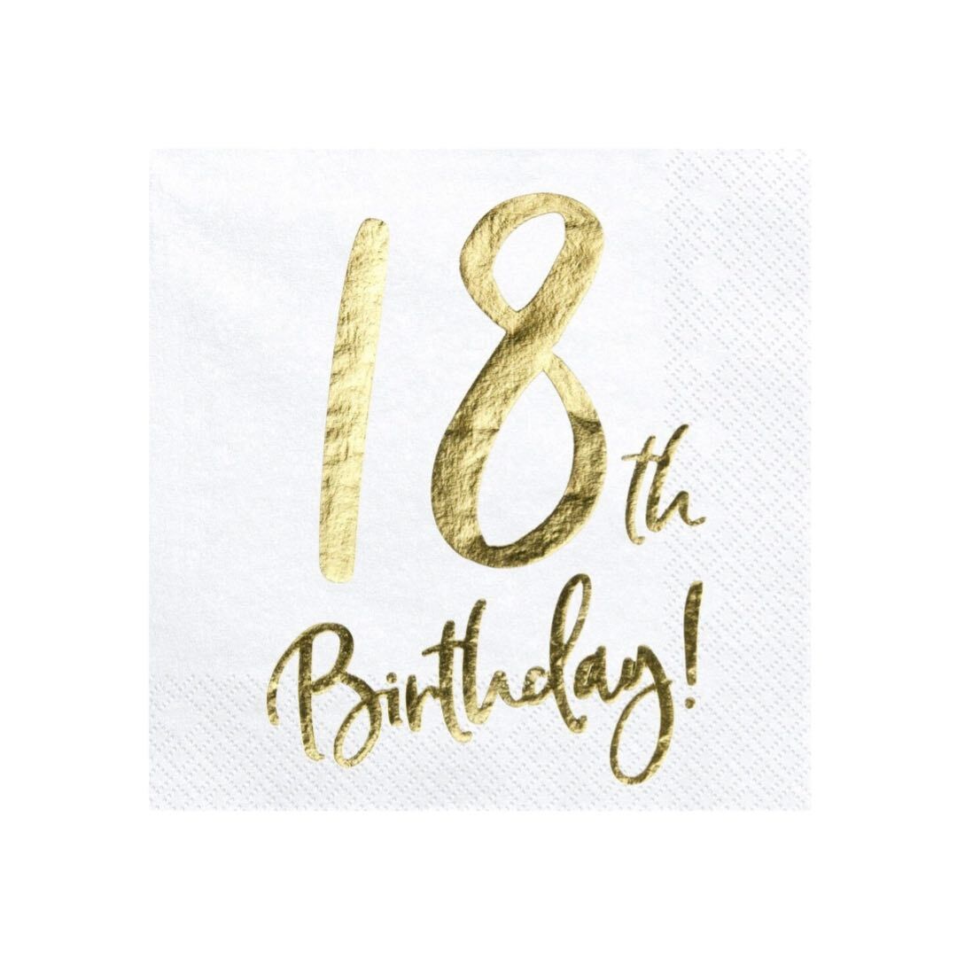 18th napkins