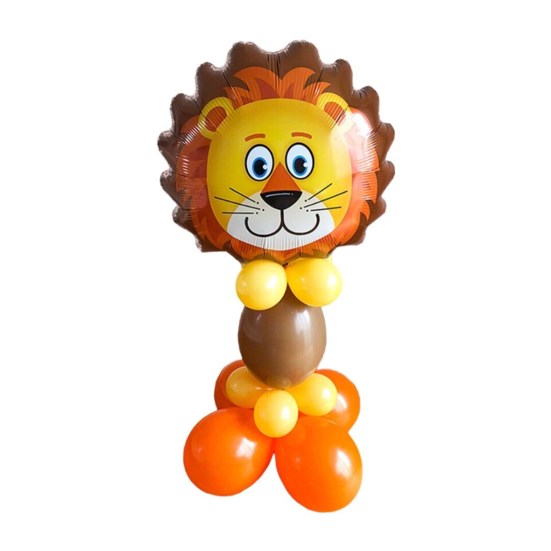 DIY Lion Balloon Sculpture