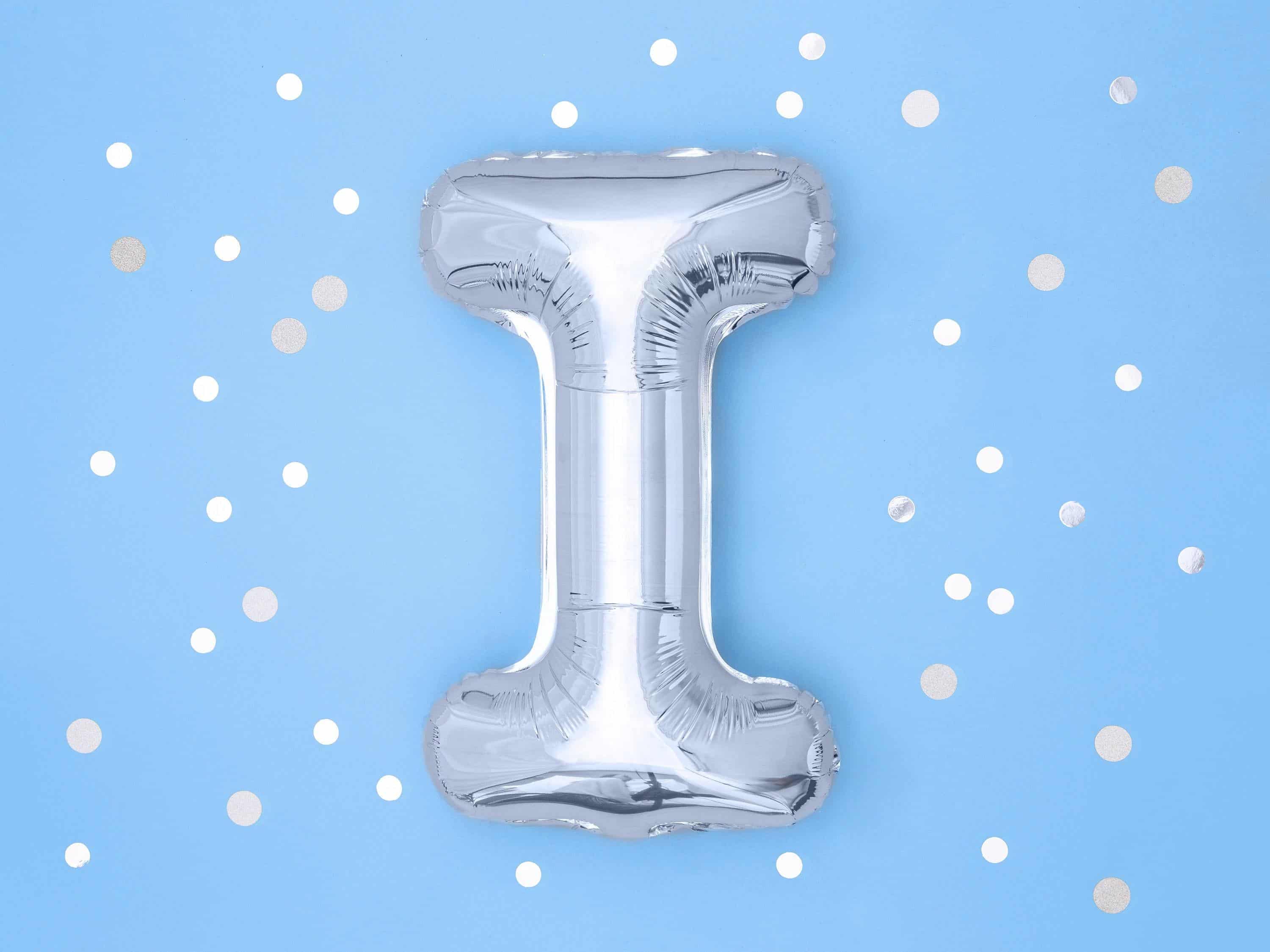 Silver Balloon Letters Personalised Silver Letter Balloons