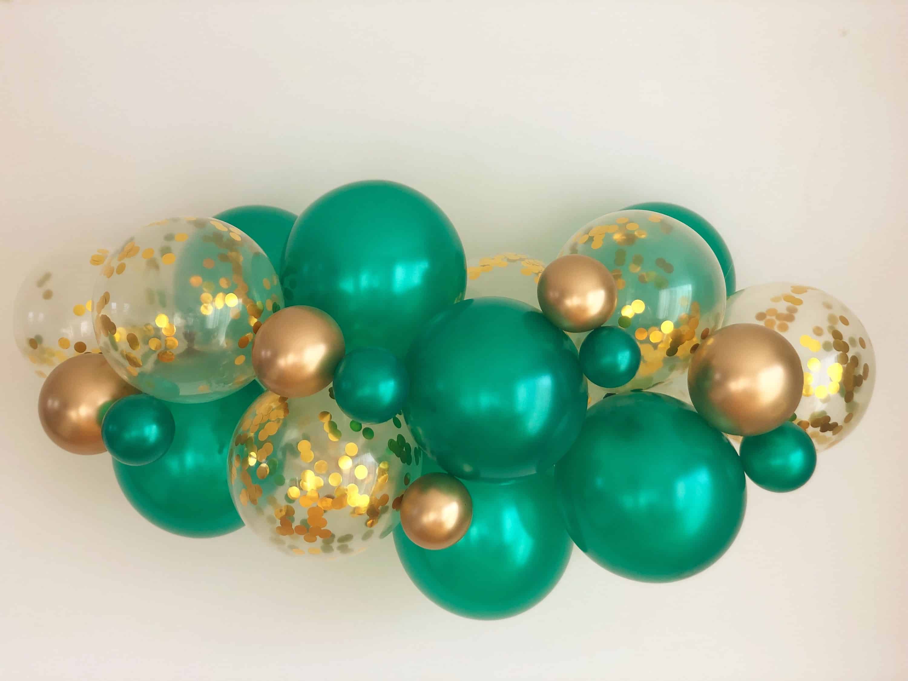 Emerald Green Balloon Garland