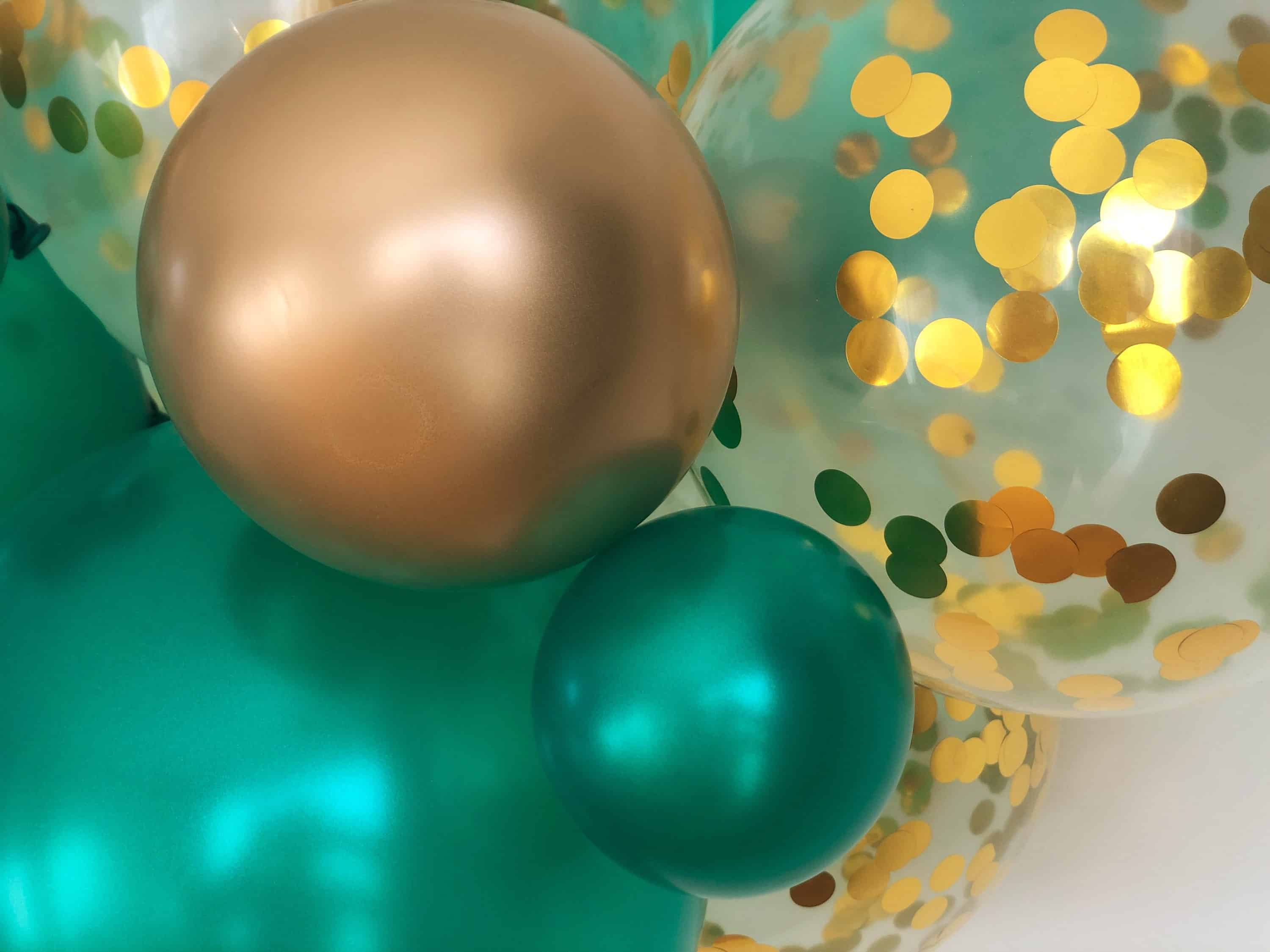 Emerald Green Balloon Garland
