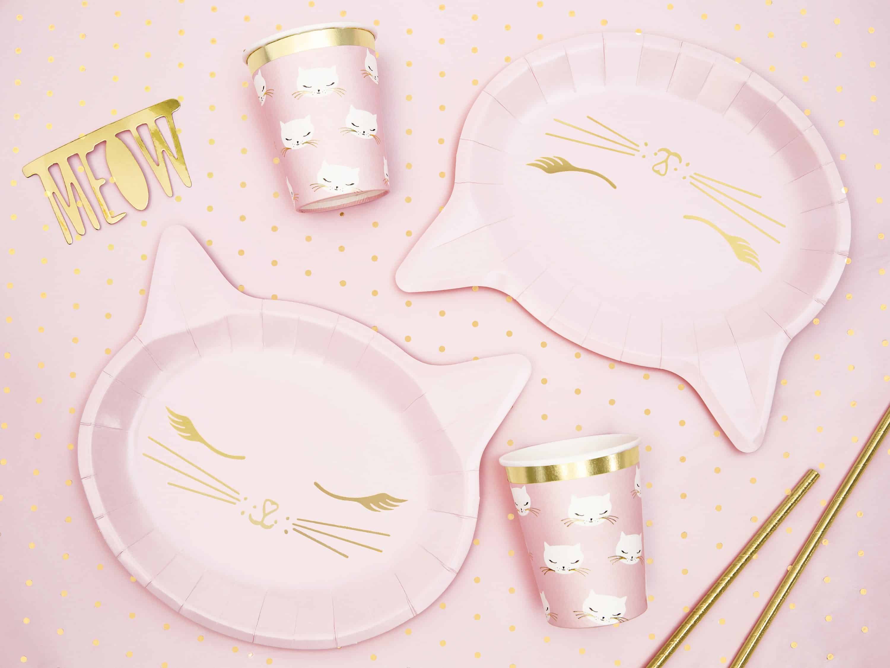 pink cat plates 1