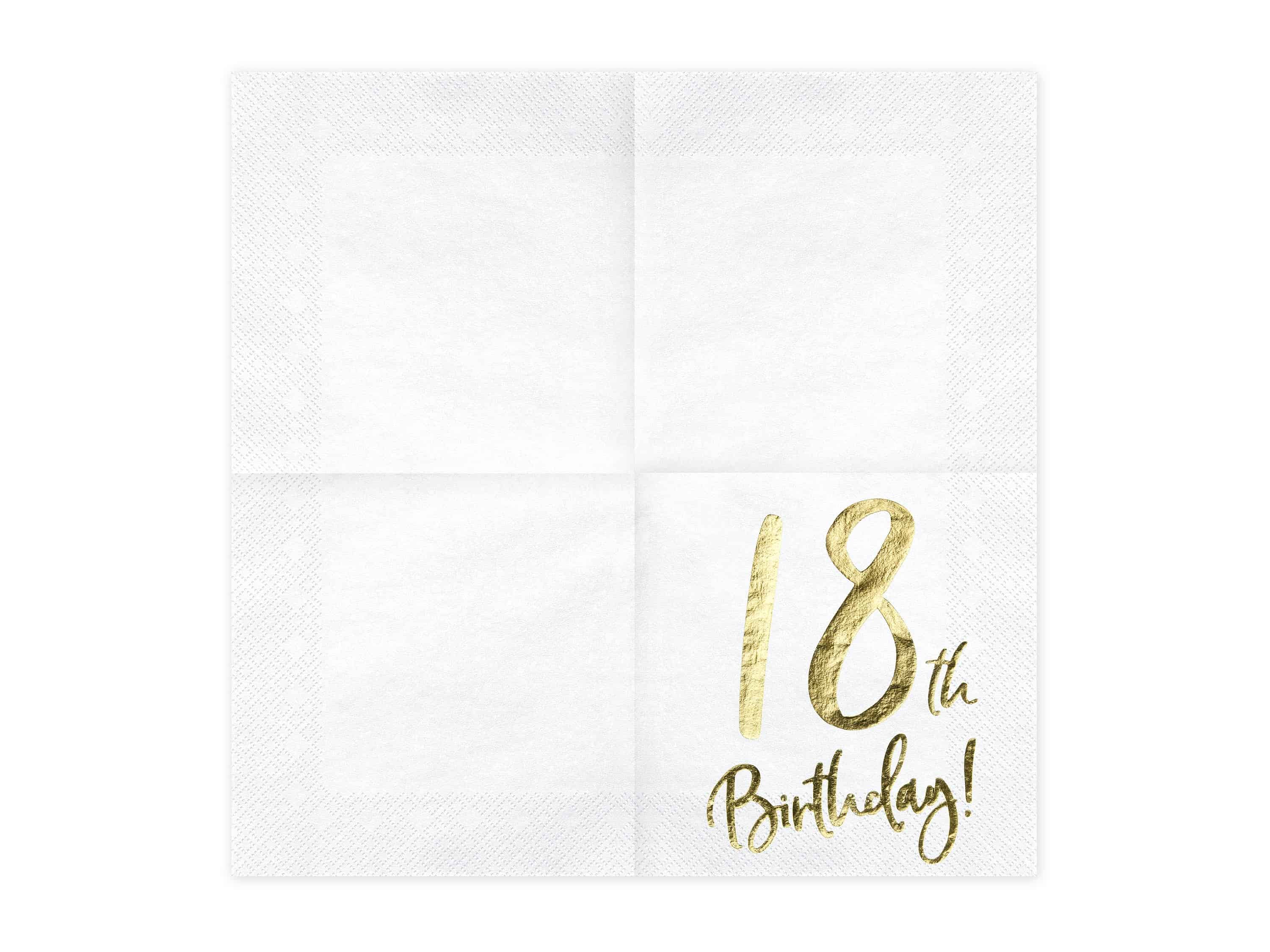 18th napkins