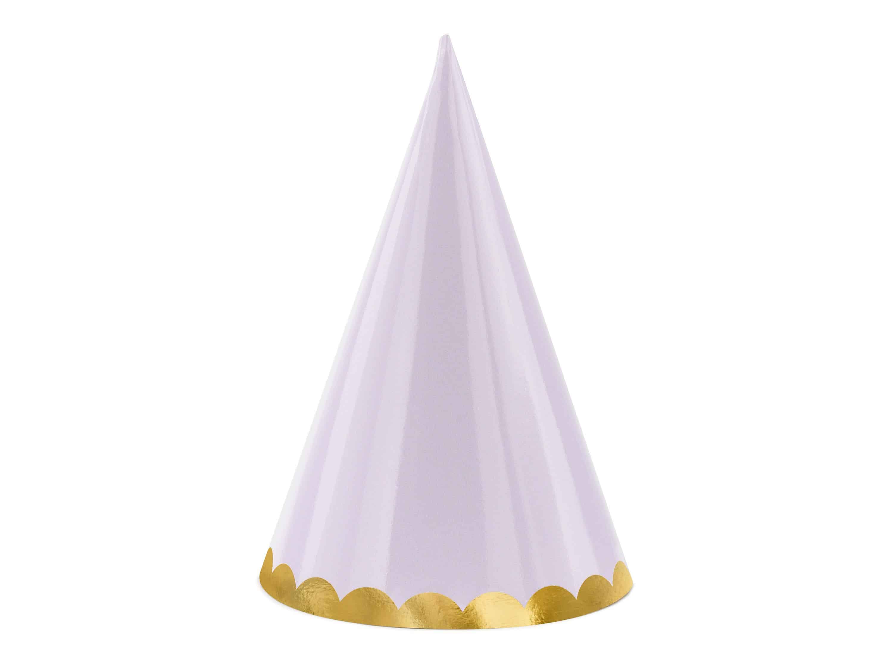 Pastel Party Hats Lavender Pastel Party Hats