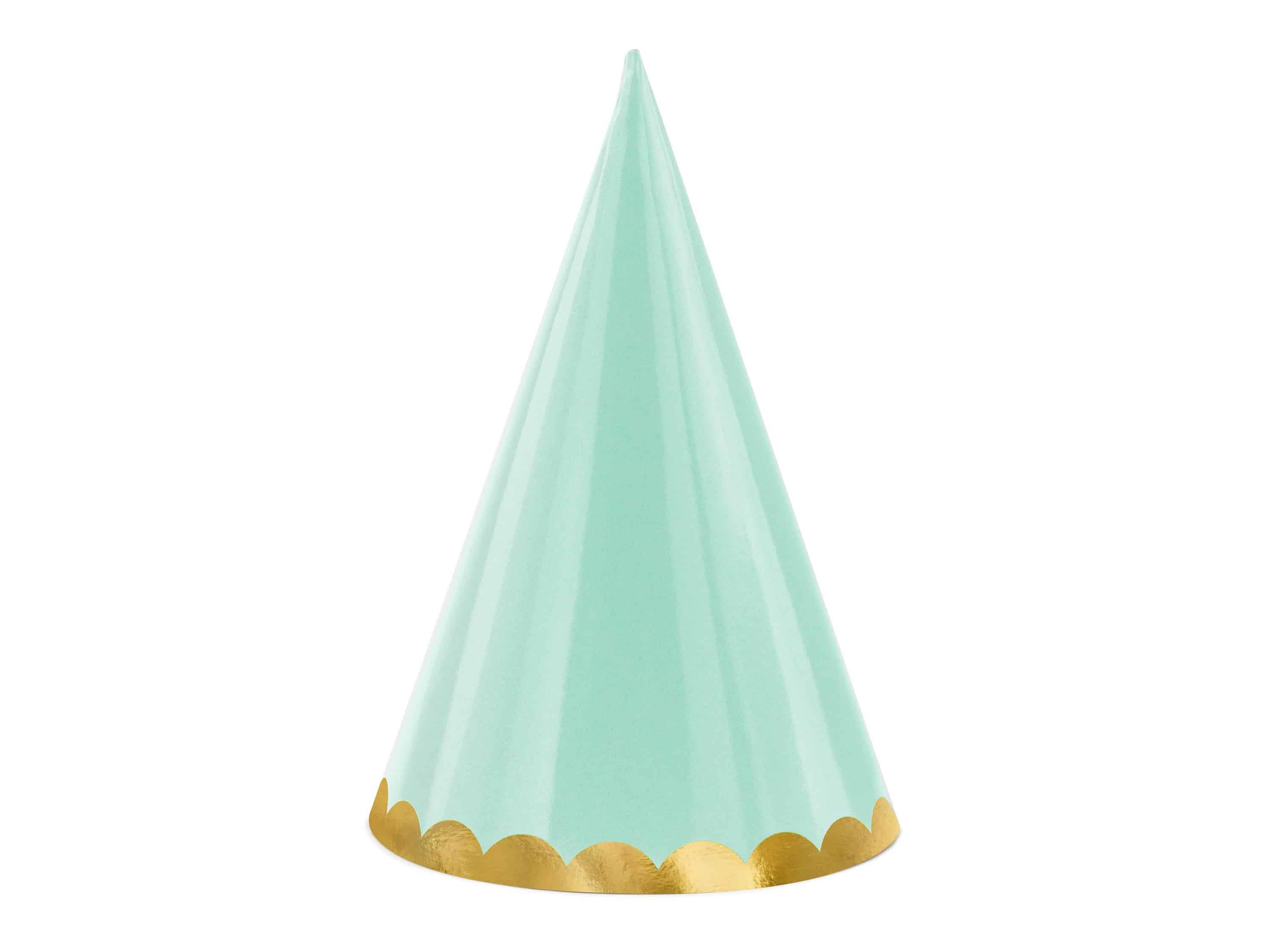 Pastel Party Hats Mint Pastel Party Hats