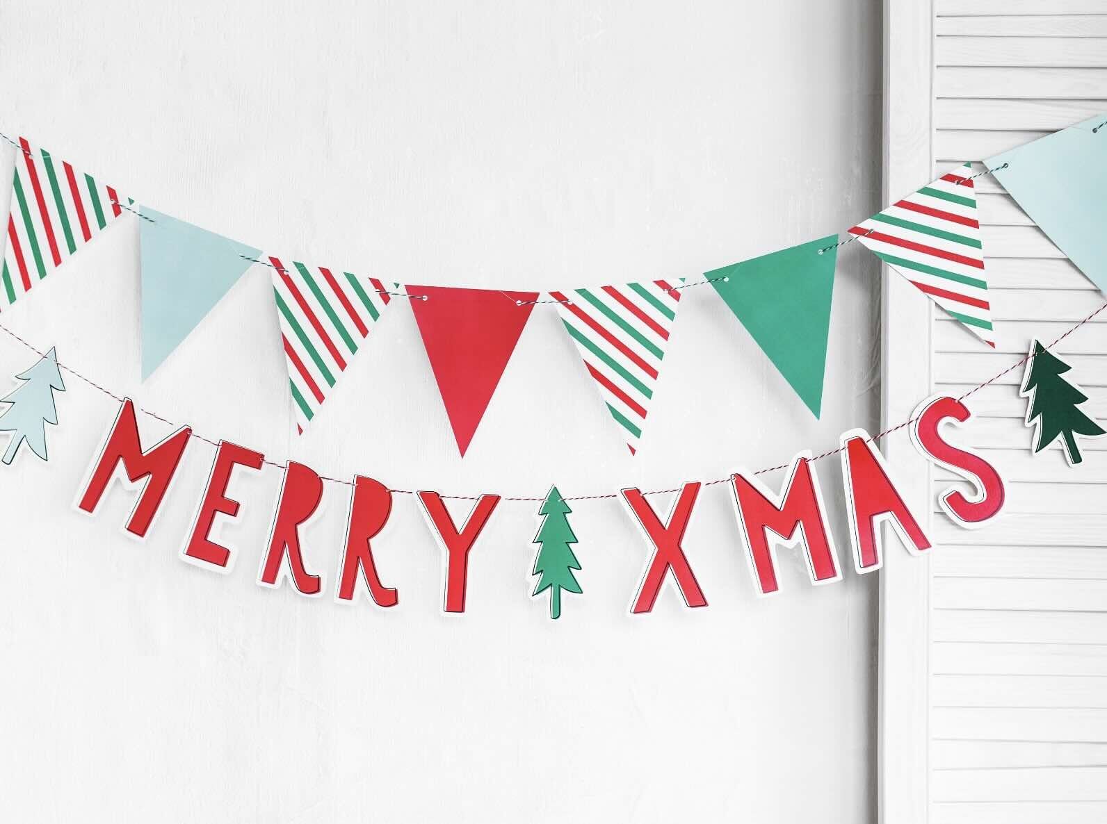 Festive Merry Xmas Banner