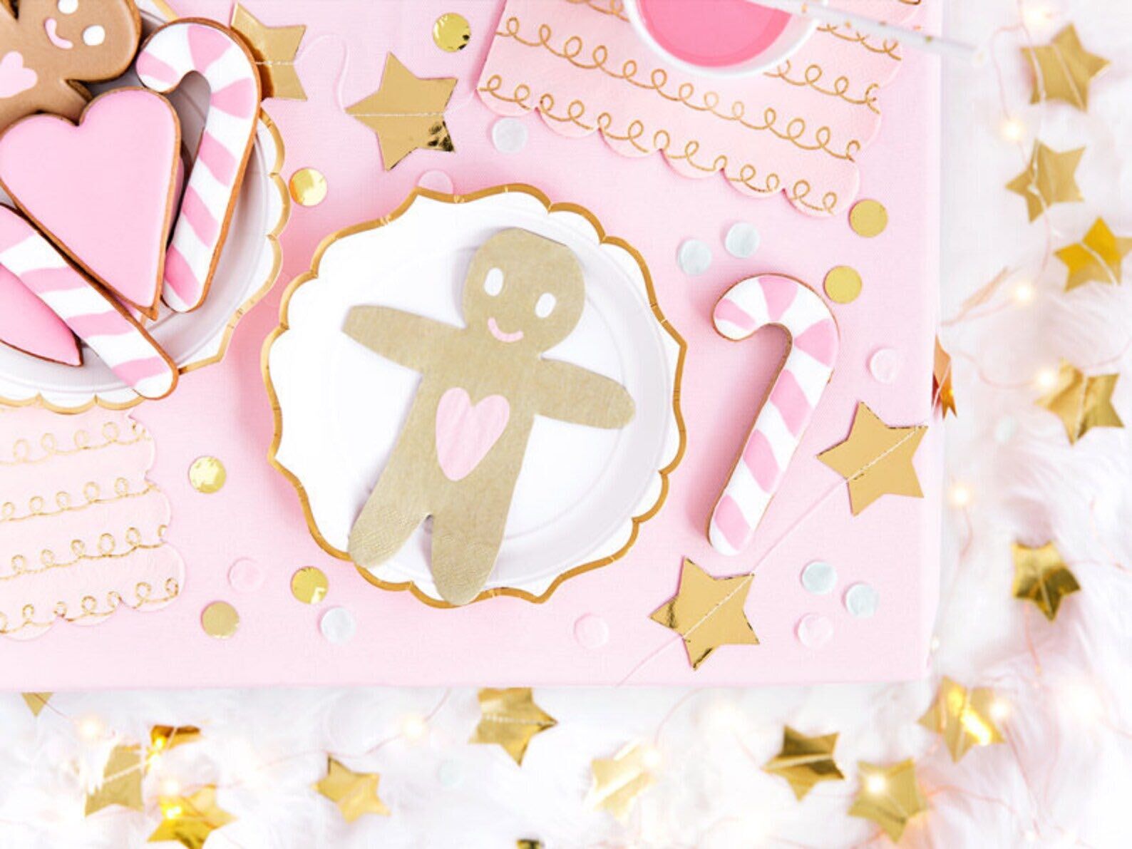 Cute Gingerbread Man Napkins