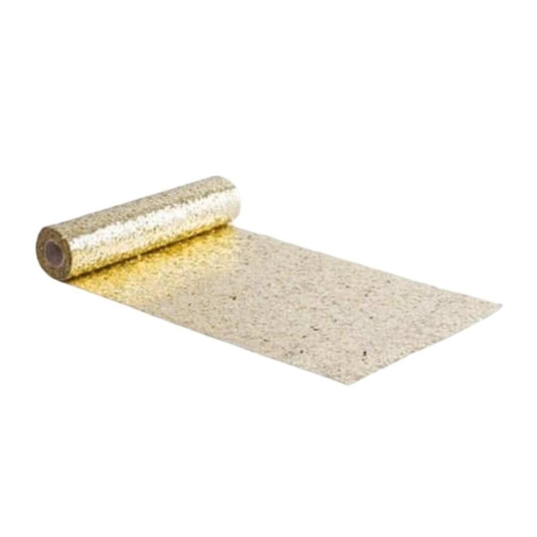 Stunning Long Gold Sequin Table Runner