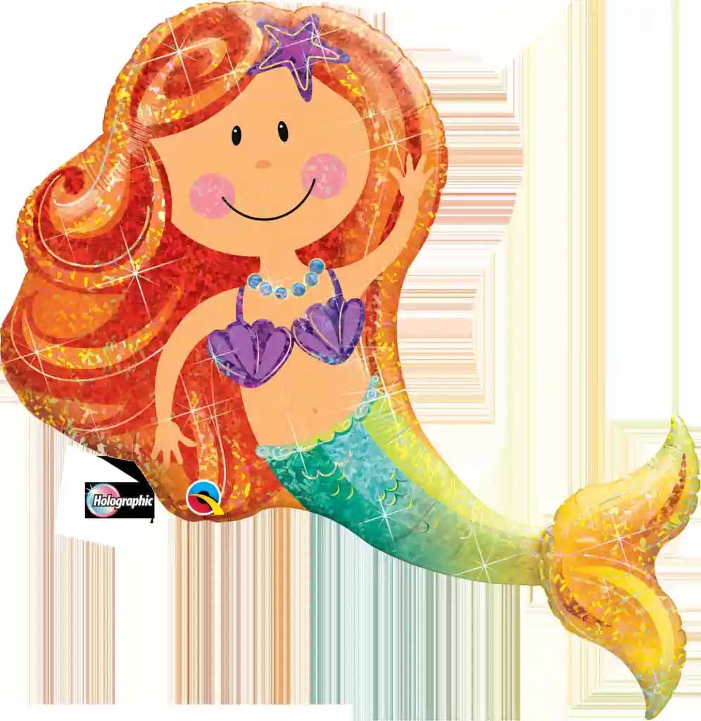 Mermaid Balloon Sculpture Mermaid Foil Balloon