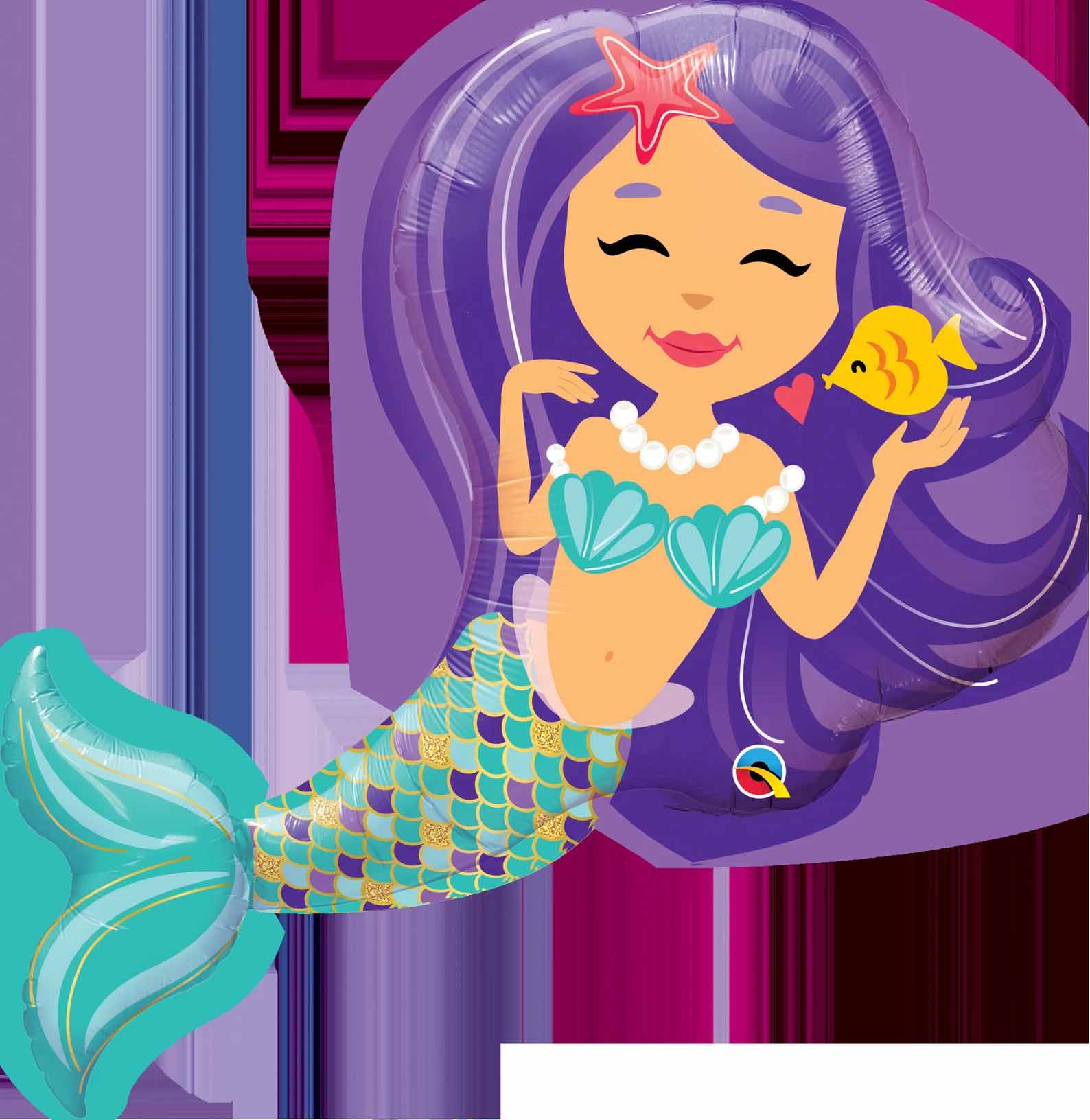 Mermaid Balloon Sculpture Mermaid Foil Balloon