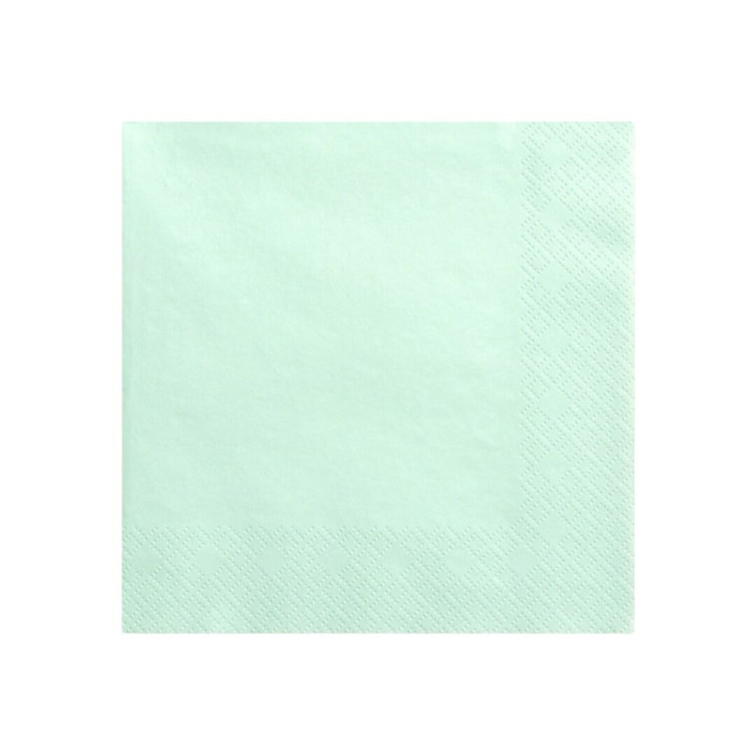 Pastel Mint Napkins