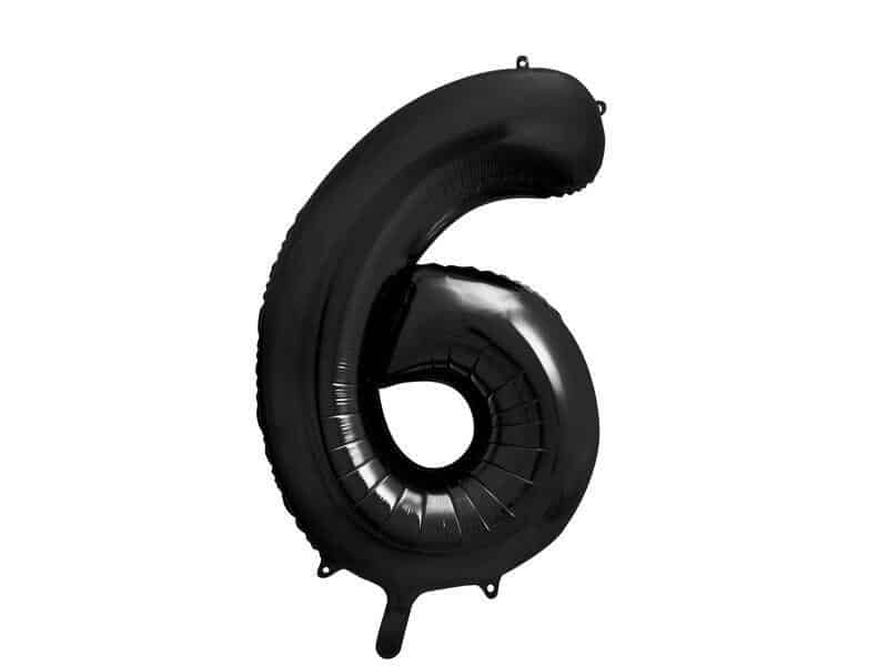 Black Foil Number Balloon Black Foil Number Balloon 7