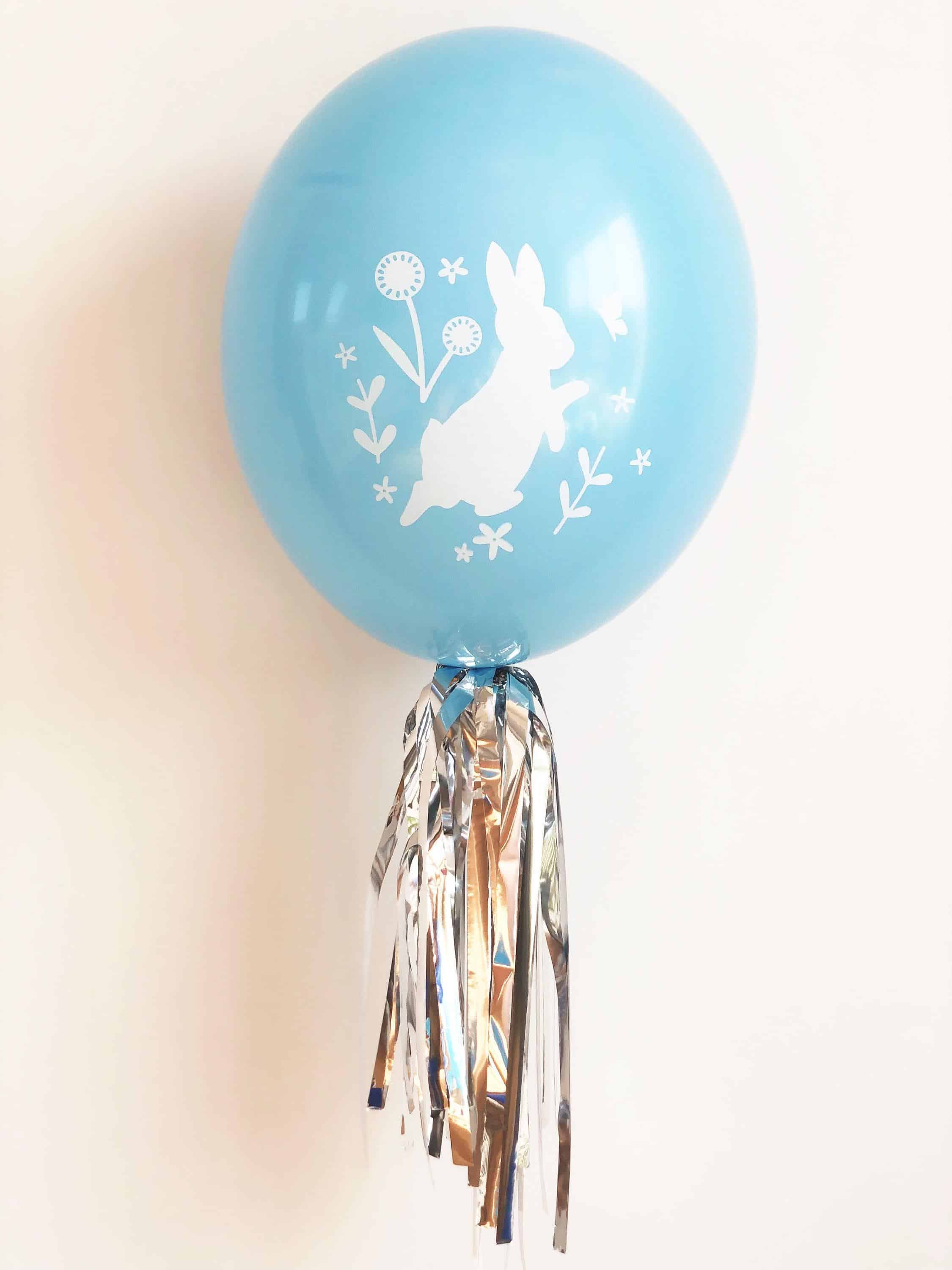 Bunny Blue Balloon Bunny Blue Balloon