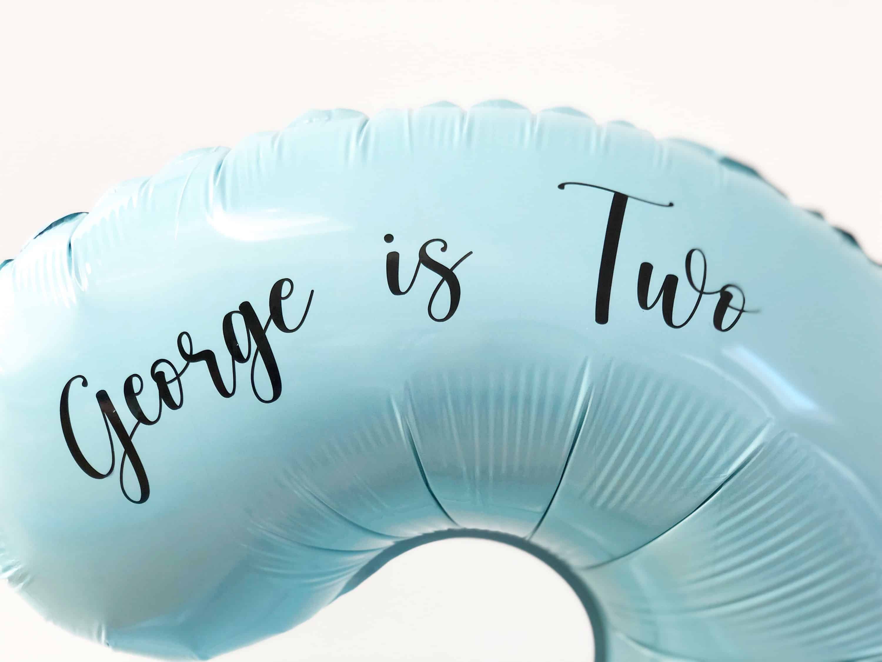 DIY Large 55" Safari Balloon Sculpture Black Vinyl Stickers