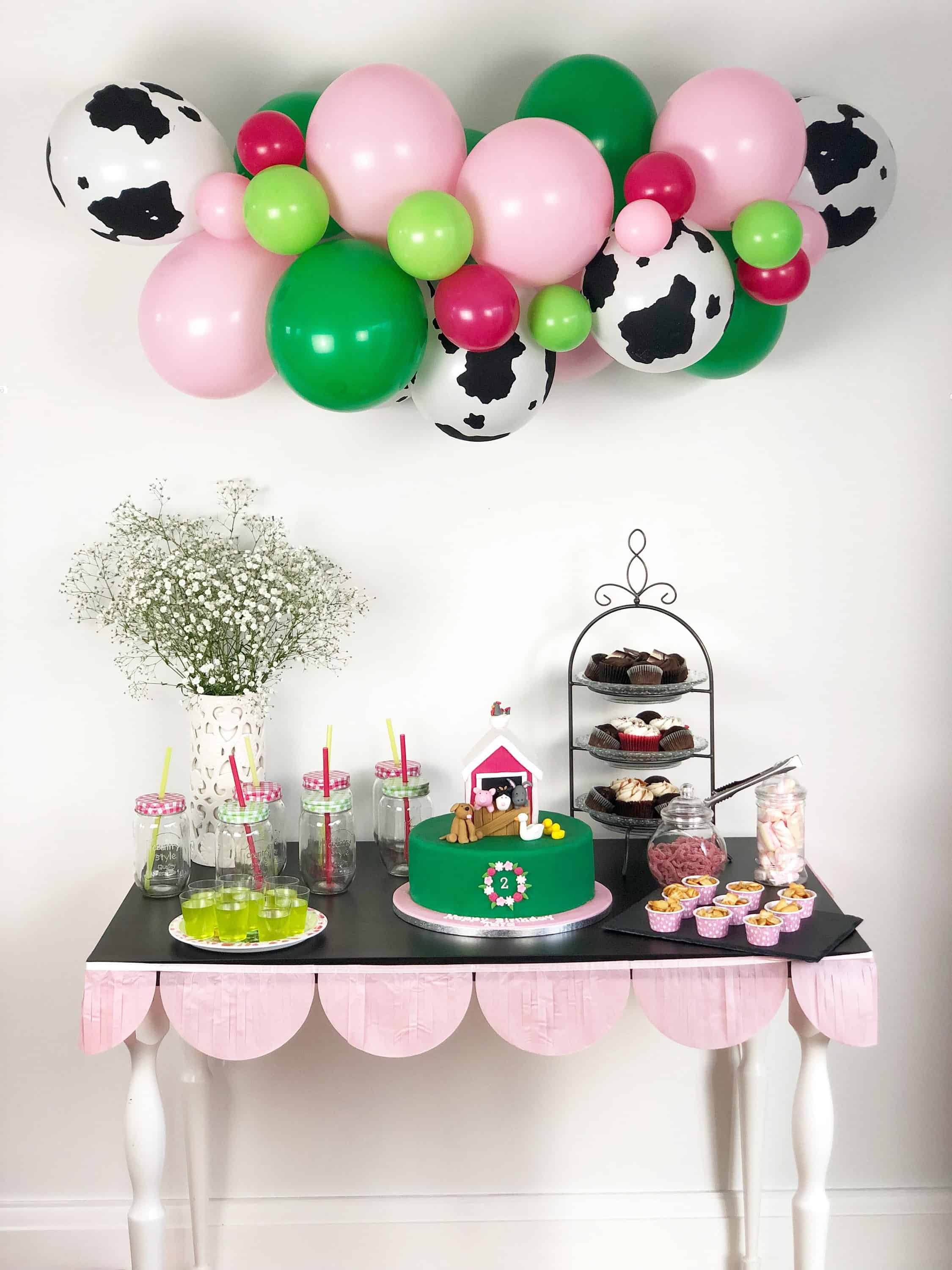 Farm Balloon Garland Farm Balloon Garland