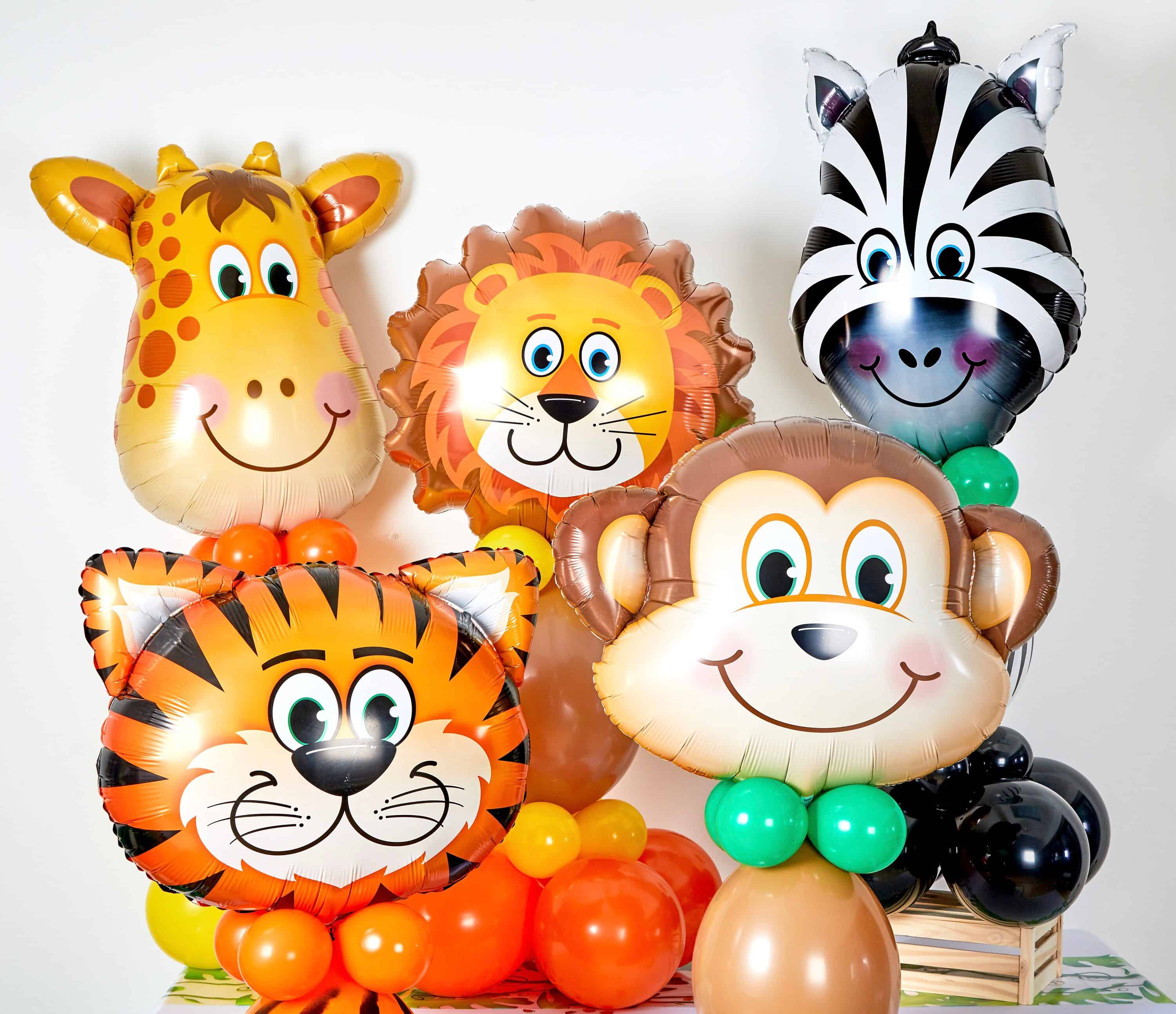 Jungle Balloon Garland.jpg Animal Foil Balloons