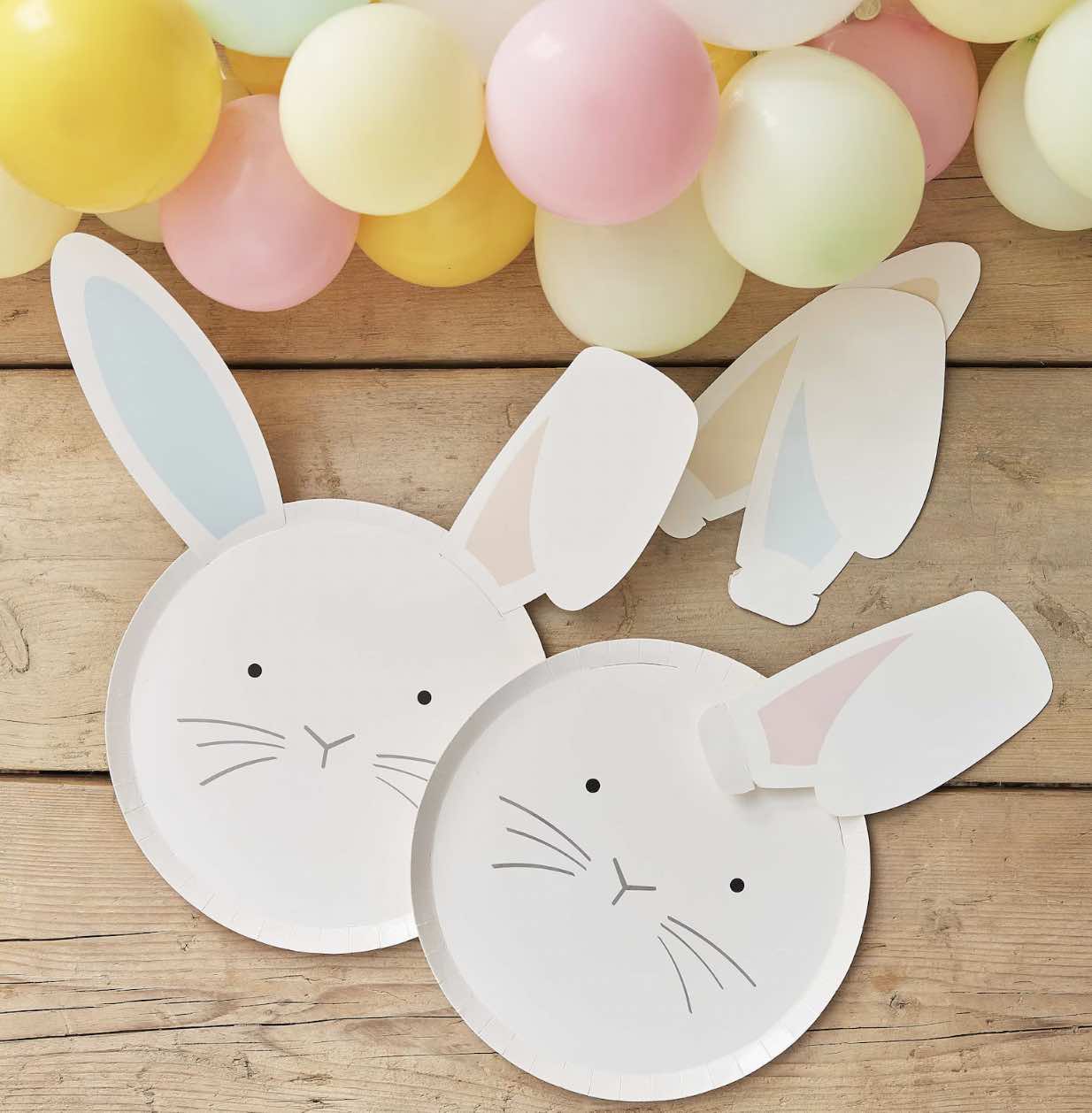 bunny plates