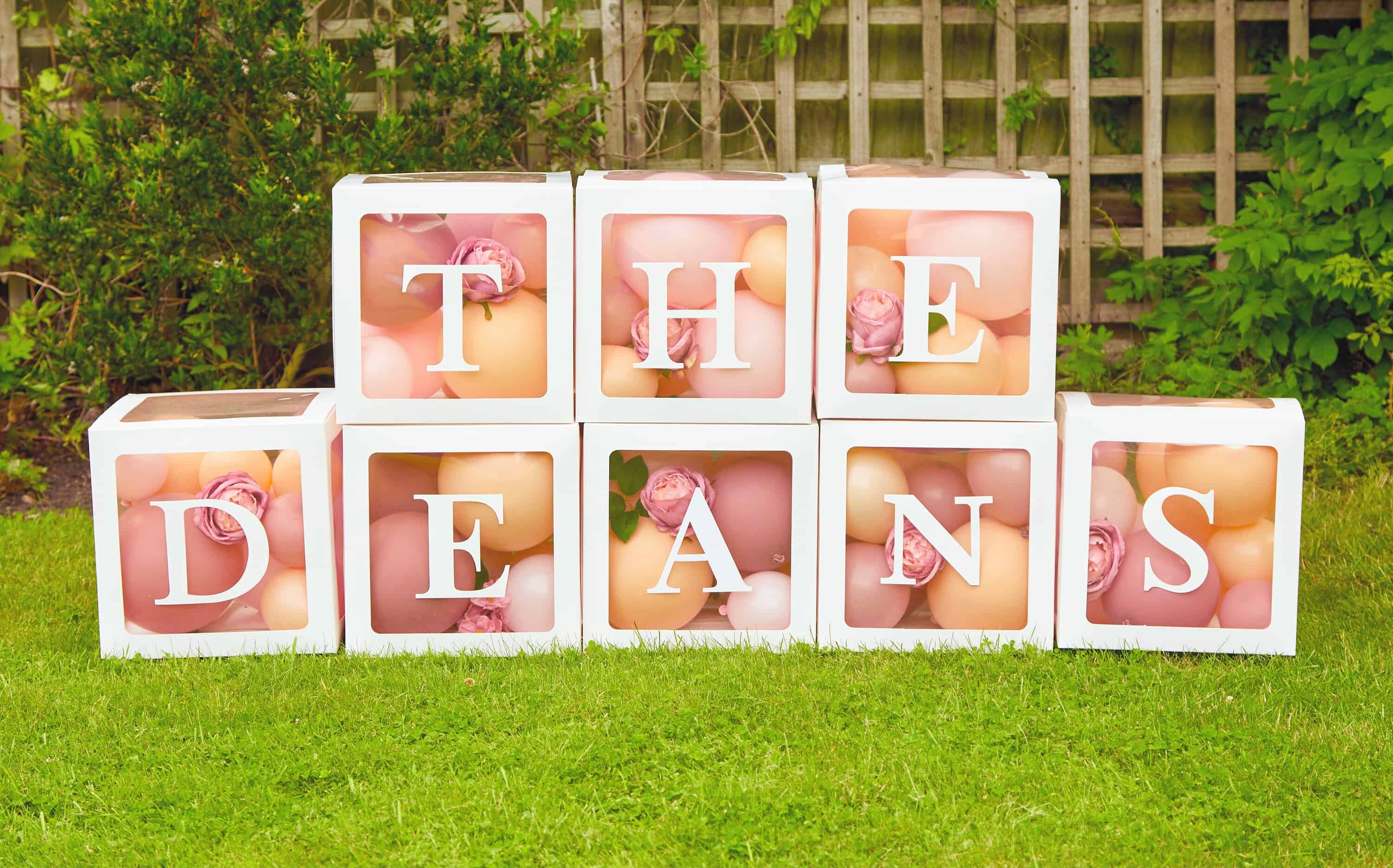 Personalised Blocks Boxes