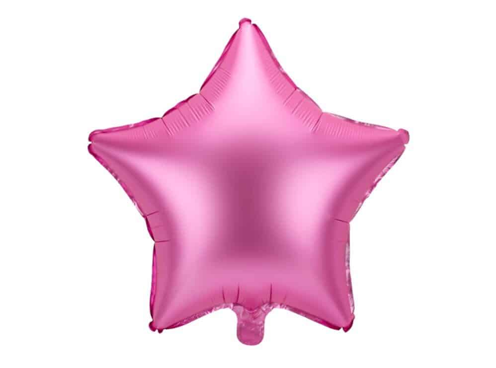 pink star foil balloon pink star foil balloon
