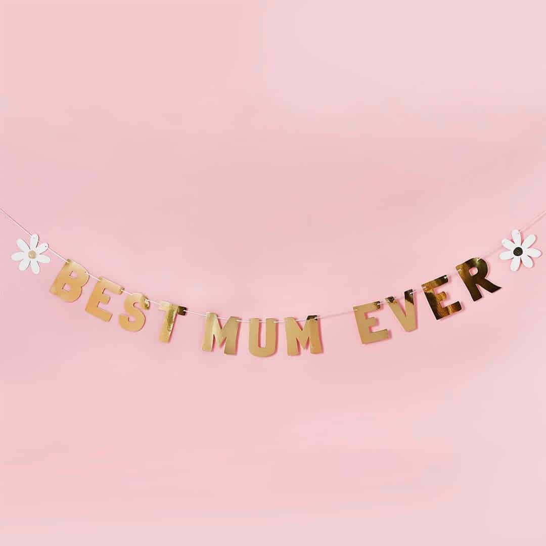 best ever cake toppers best mum ever banner