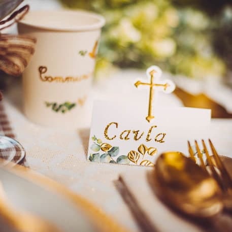 Communion Cake Toppers Communion Place Cards