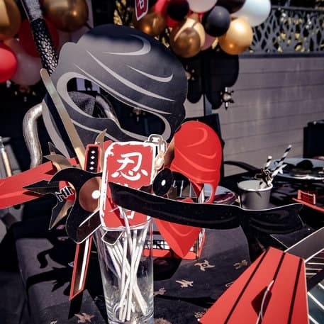 Ninja Cake Toppers Ninja Party Decorations