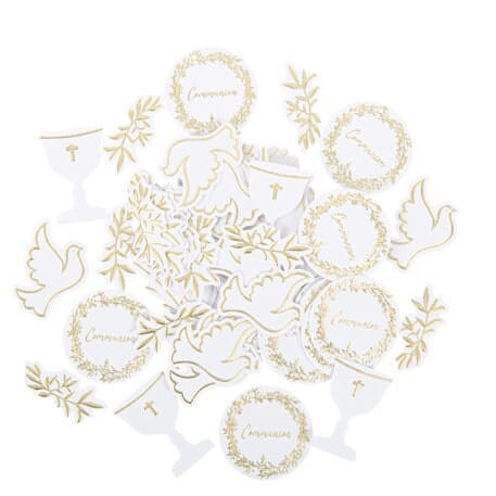 Communion Straws Communion Table Confetti