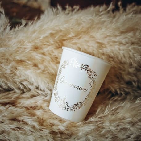 Communion Straws Communion Paper Cups