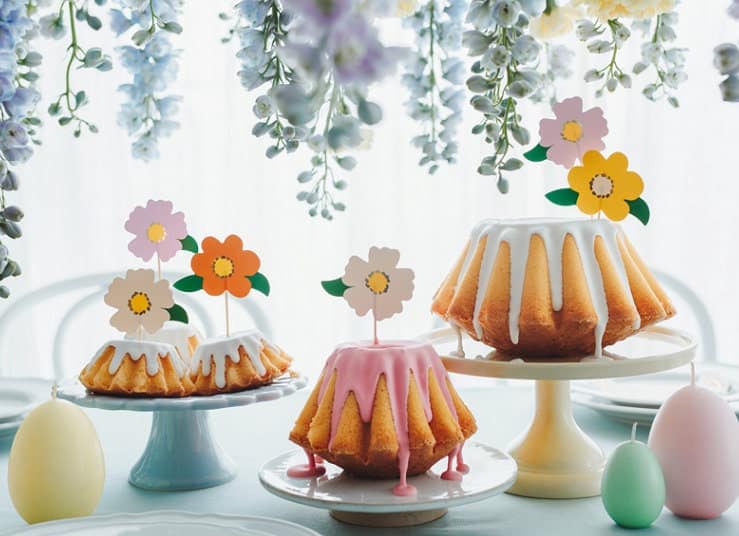 Flower Cupcake Toppers