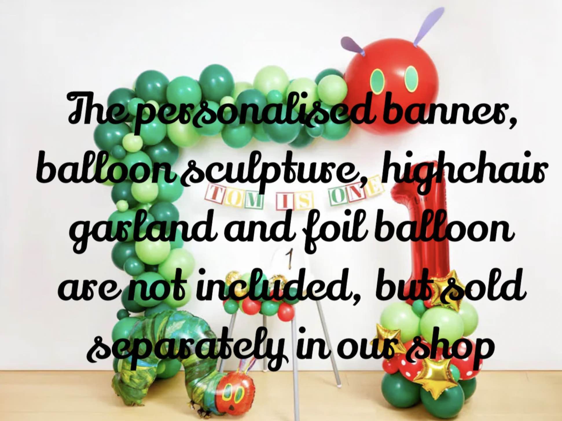 Hungry Caterpillar Balloon Arch