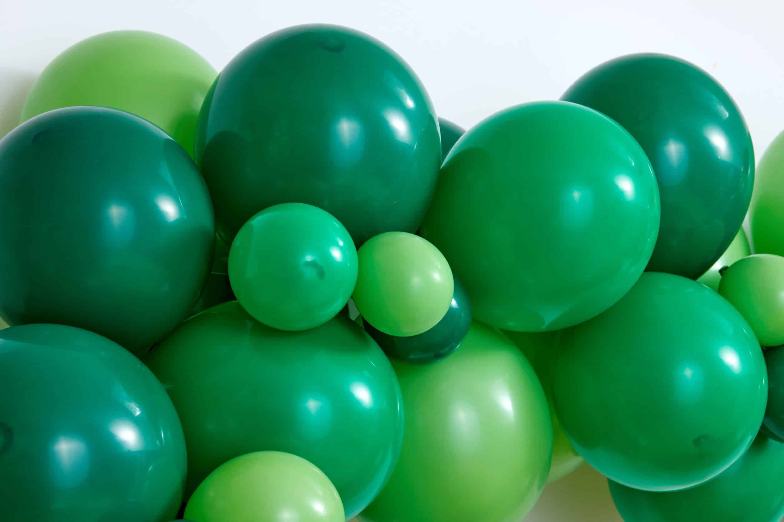 Green Latex Balloons