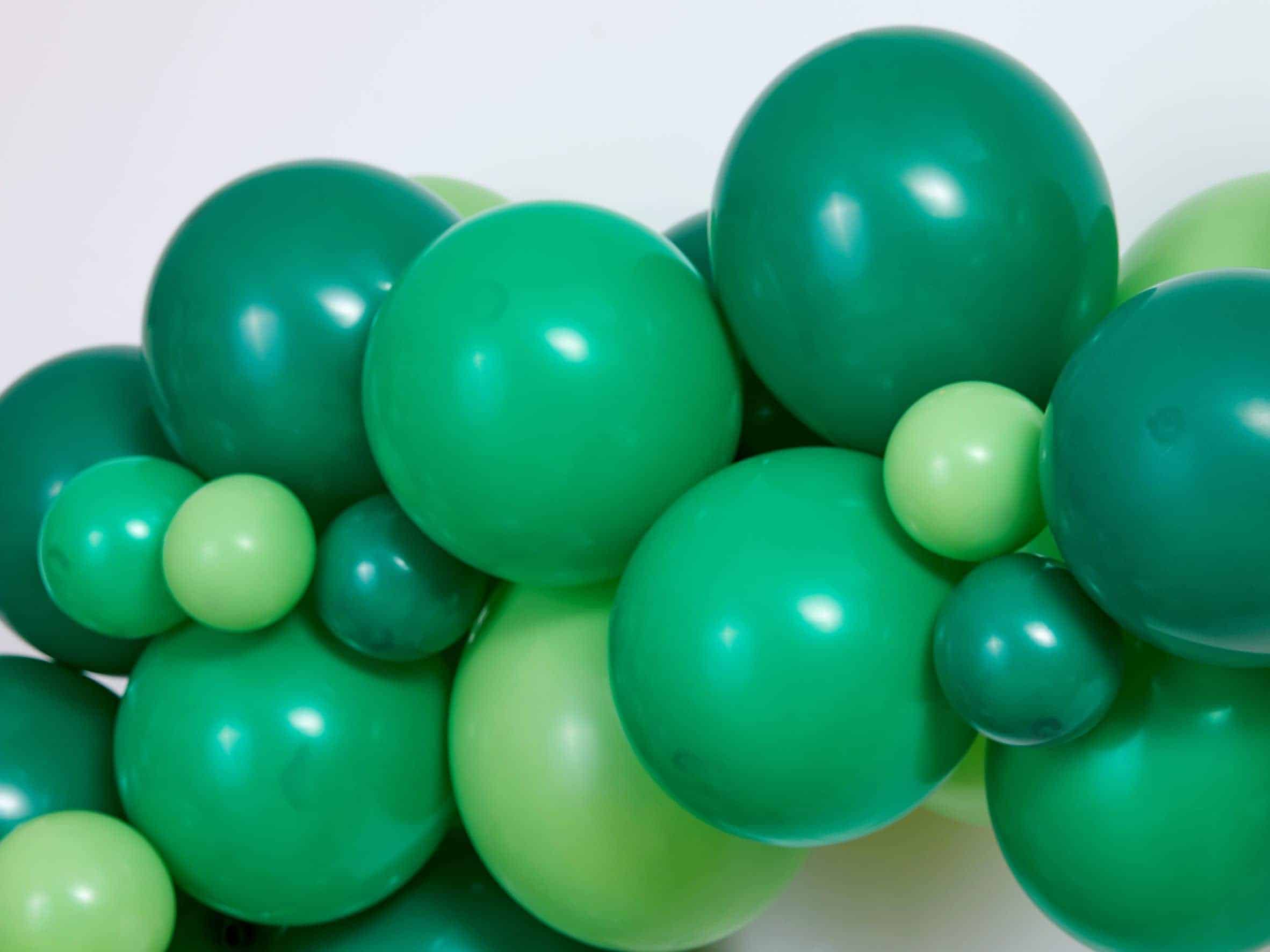 Green Latex Balloons