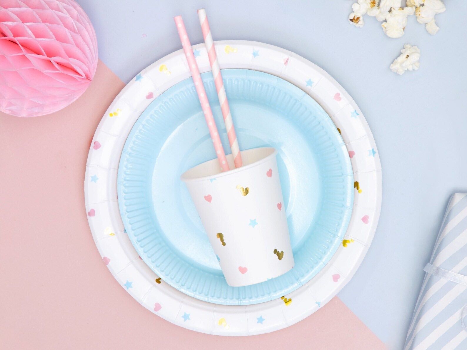 Gender Reveal Paper Cups