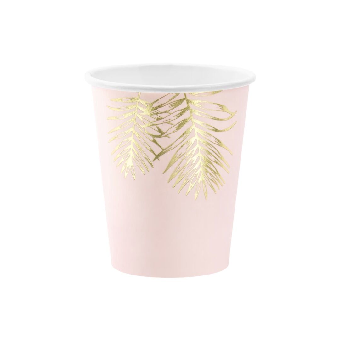 Tropical Pink Paper Cups