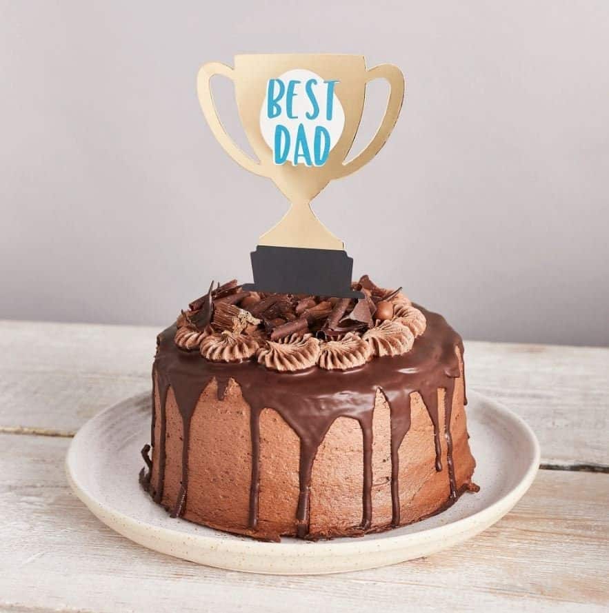 Best Dad Cake Topper