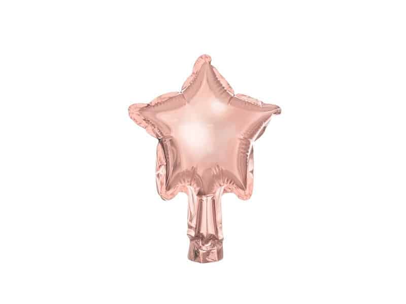 Rose Gold Star Foil Ballooon Rose Gold Star Foil Balloon Small