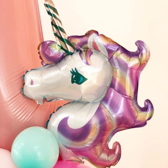 Foil Balloons Themed Unicorn Foil Balloon