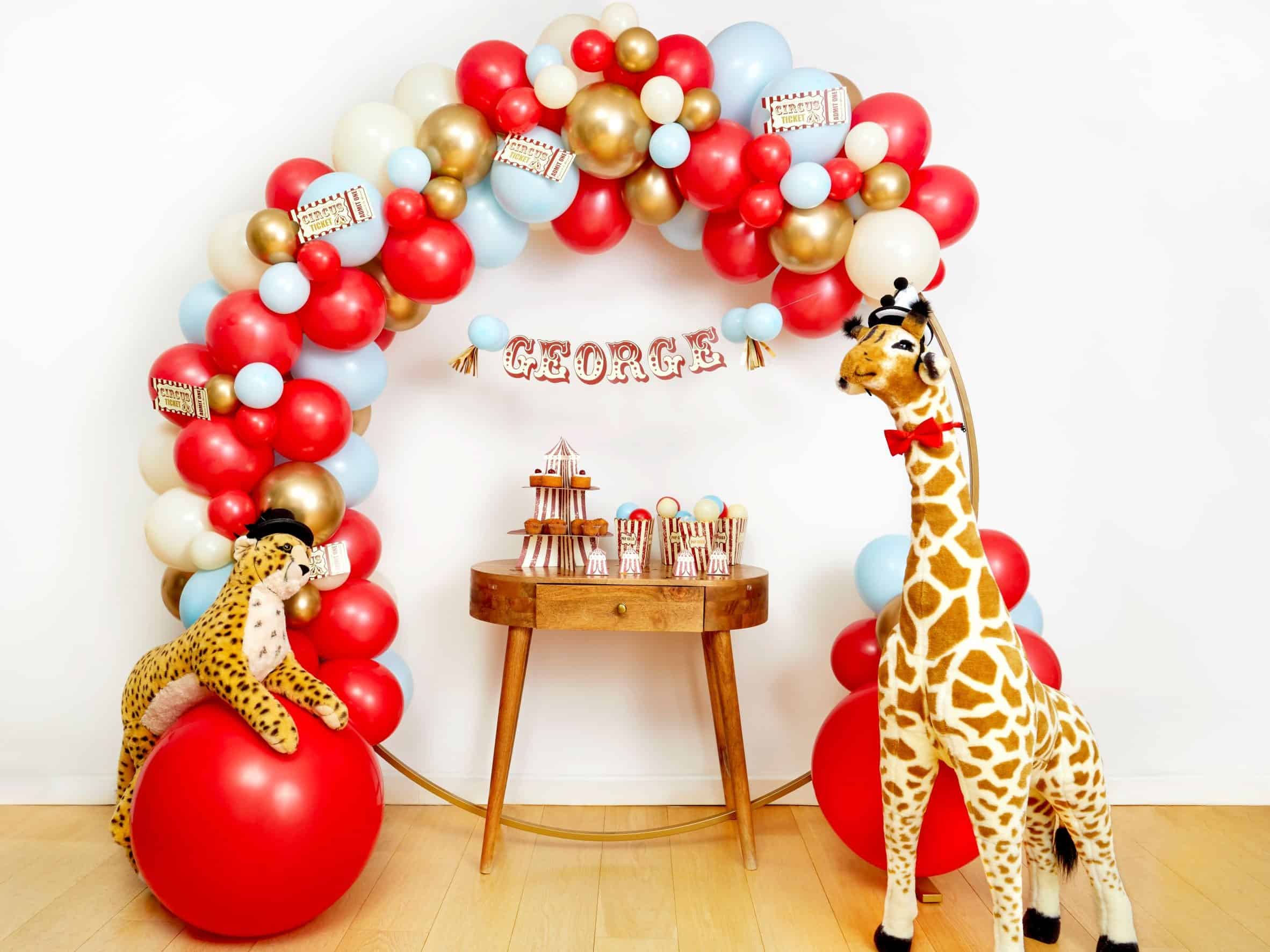 Circus Balloon Garland