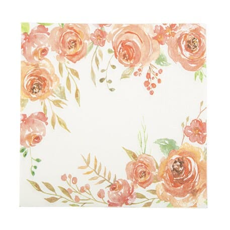 Floral Paper Napkins