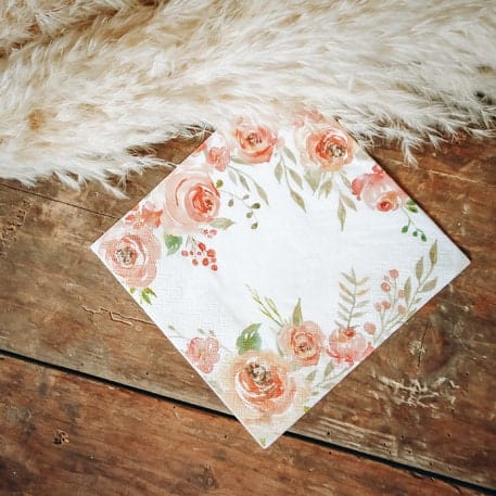 Floral Napkins