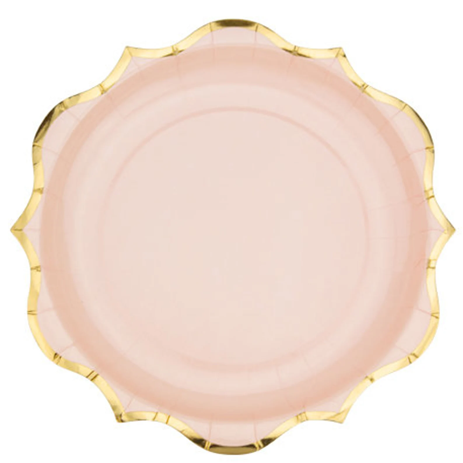 pastel pink paper cups