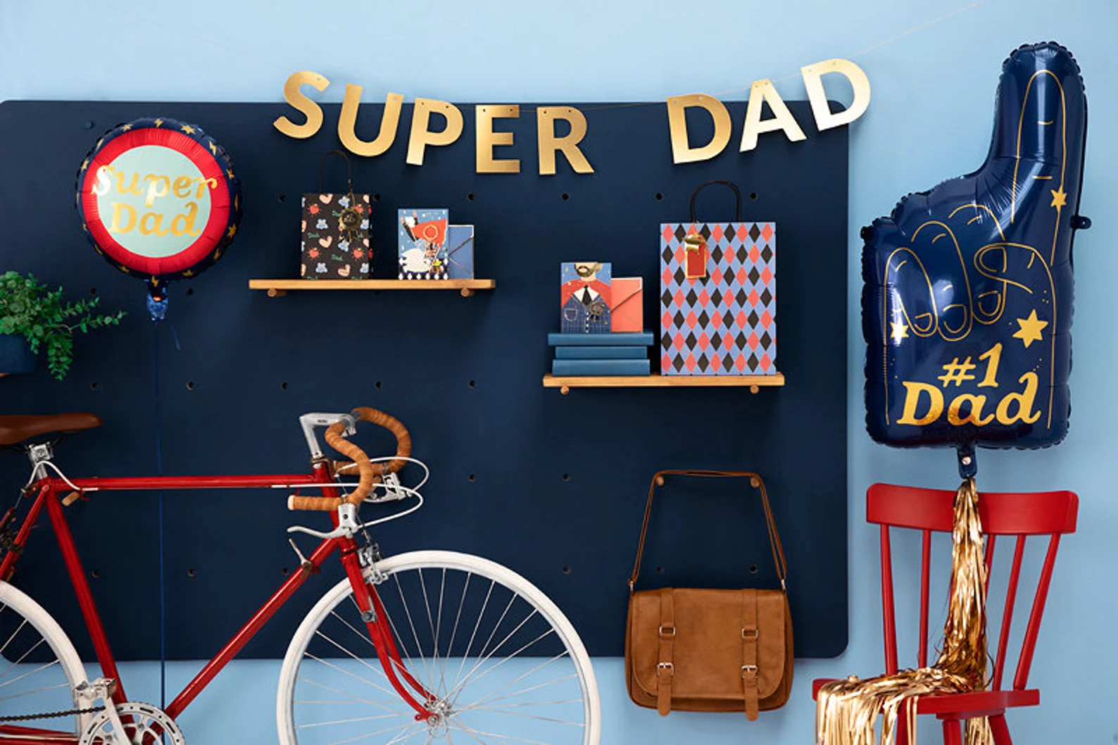 Super Dad Foil Balloon Super Dad Foil Balloon