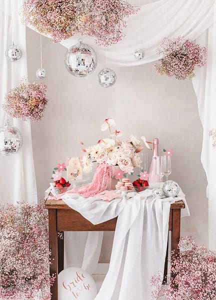 Floral cupcake toppers party decorations