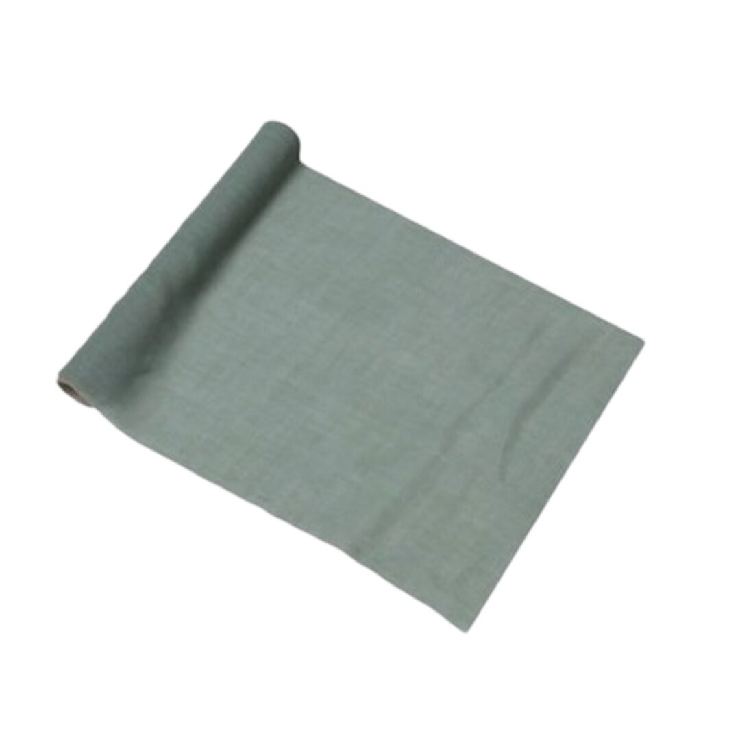 Beautiful Eucalyptus Green Table Runner