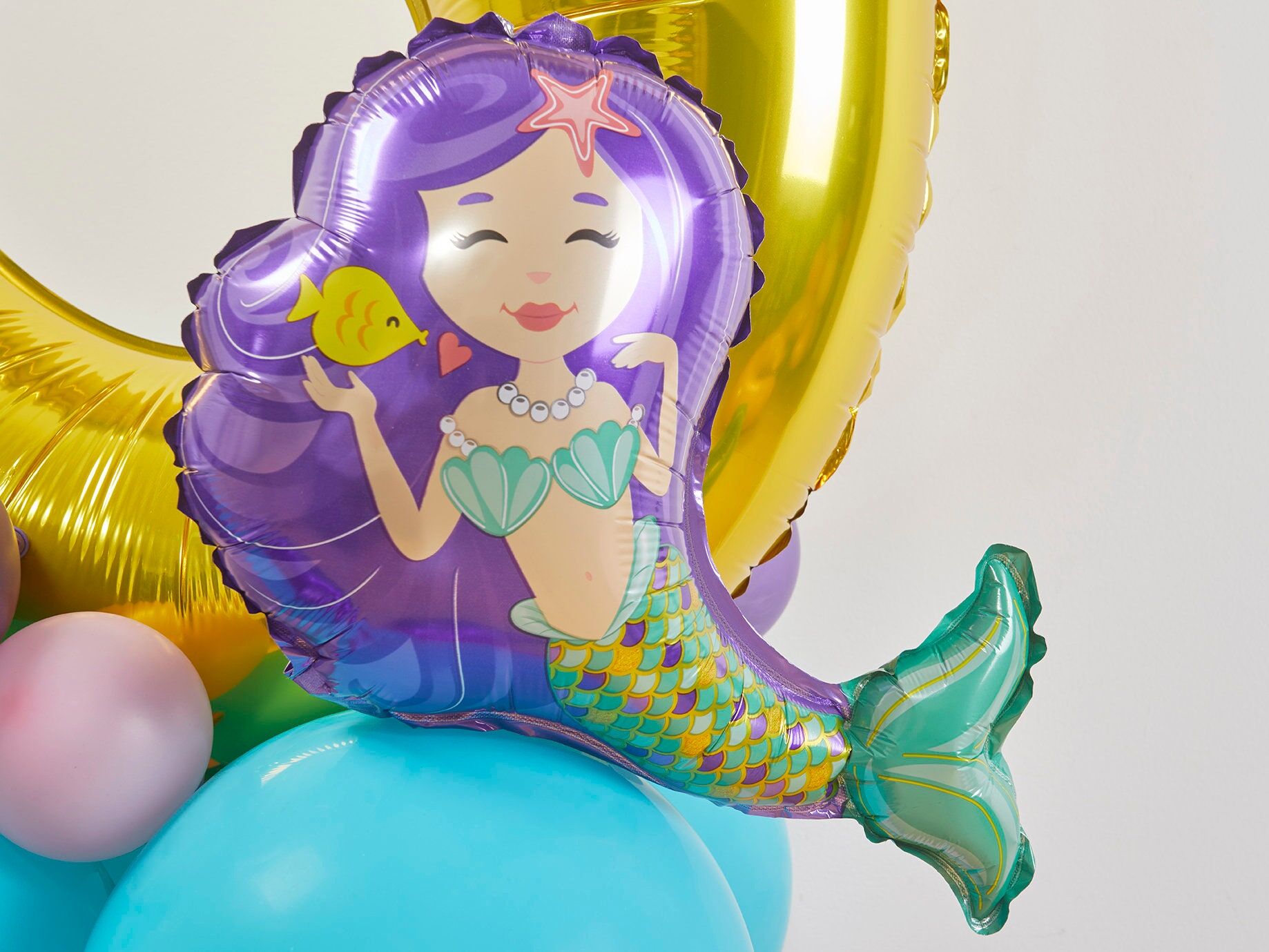 Mermaid Balloon Sculpture Mermaid Foil Balloon