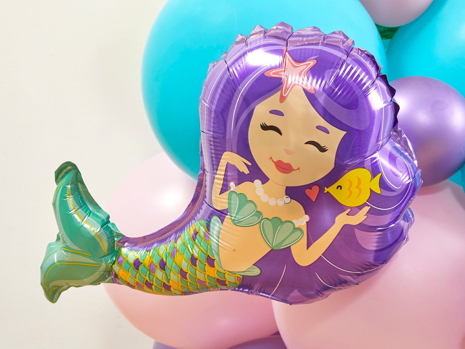 Mermaid Balloon Sculpture Mermaid Foil Balloon