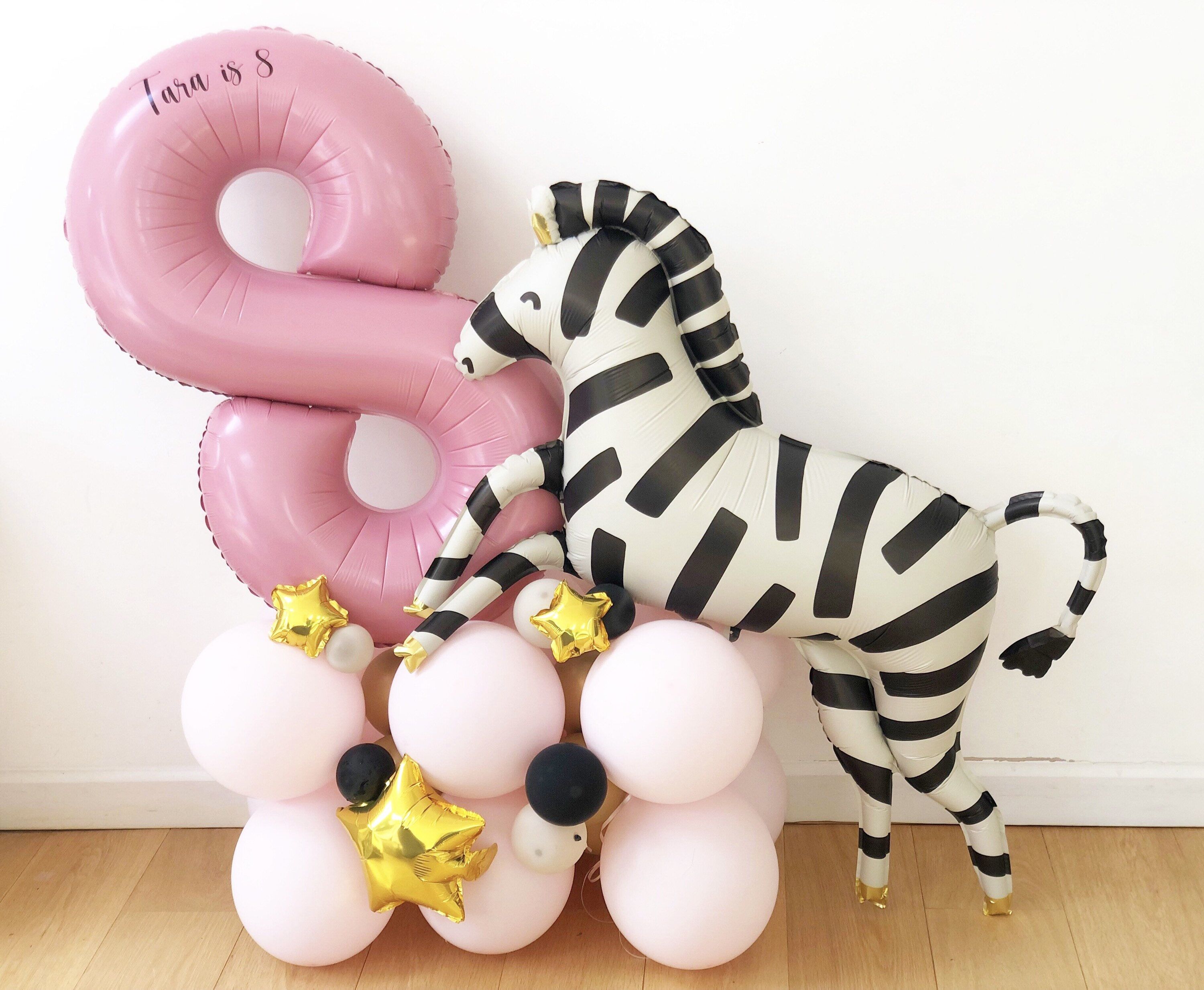 Zebra Balloon Sculpture